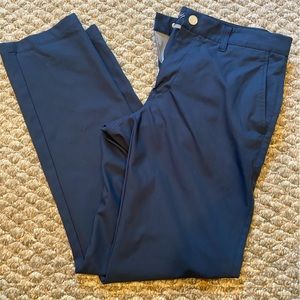 Navy blue Bonobos Highland Golf Pant 33/32 slim